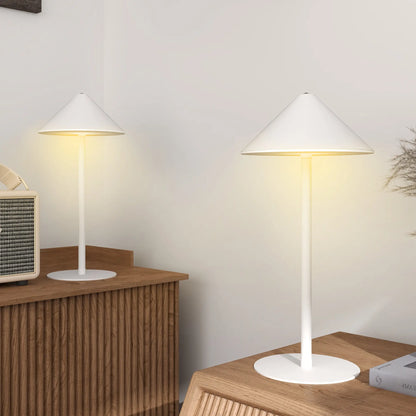 Nancy's Gonars Tafellamp - Instelbare verlichtingsopties - Touchbediening - Set van 2 - Wit