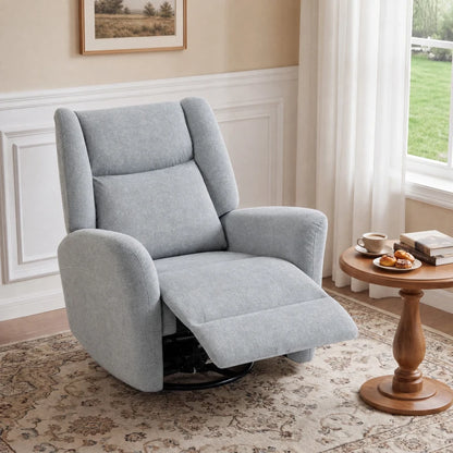 Nancy's Sporminore Relaxfauteil - Loungestoel - Relaxstoel - Verstelbaar - Grijs - Stof