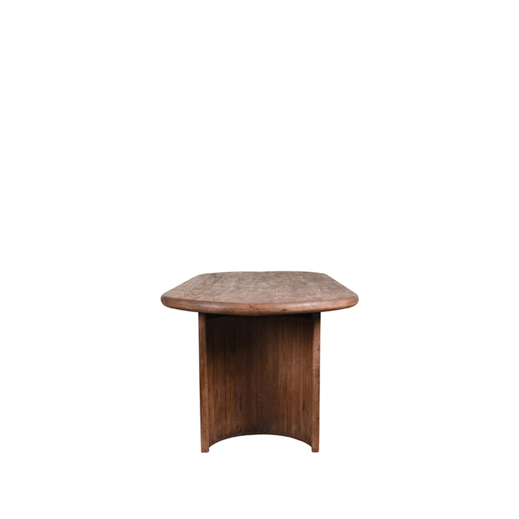 LABEL51 Eetkamertafel Vito - Espresso Mangohout - 240x100x76 cm