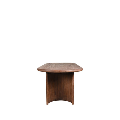 LABEL51 Eetkamertafel Vito - Espresso Mangohout - 240x100x76 cm