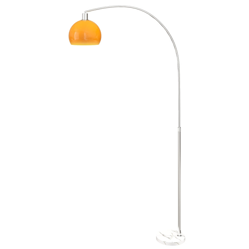 Nancy's Parghelia Vloerlamp - Staande Lamp - Wit / Oranje - Marmer