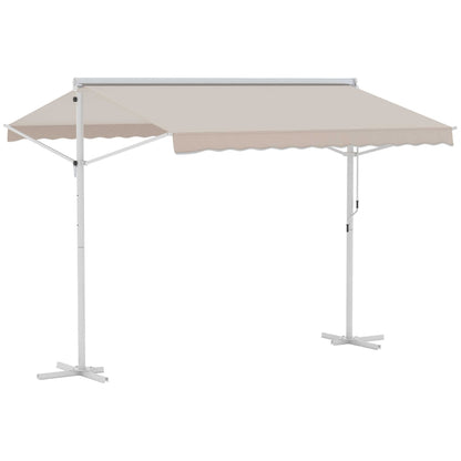 Nancy's Paddock Tui awning - Patio canopy - Freestanding awning - Beige - 300 x 300 cm