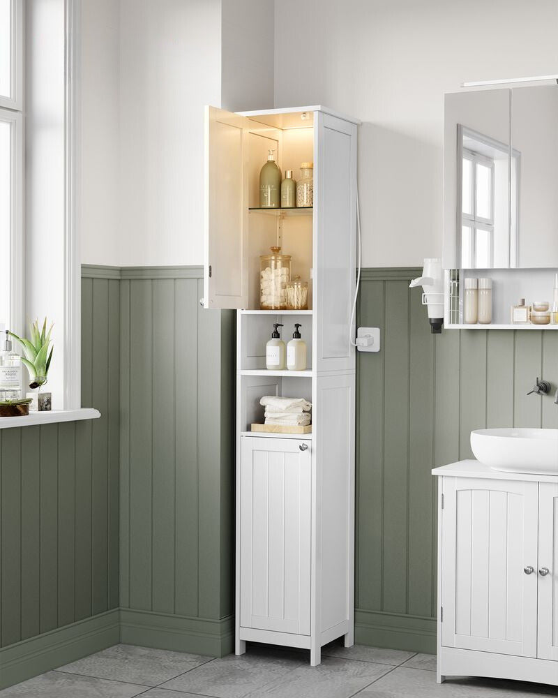 Nancy's Cromer Bathroom cabinet - Bathroom furniture - White - 30 x30 x 70 cm