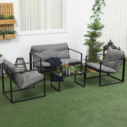 Nancy's Tadcaster Loungeset - Loungebank - Tuin Set - Lounge Set