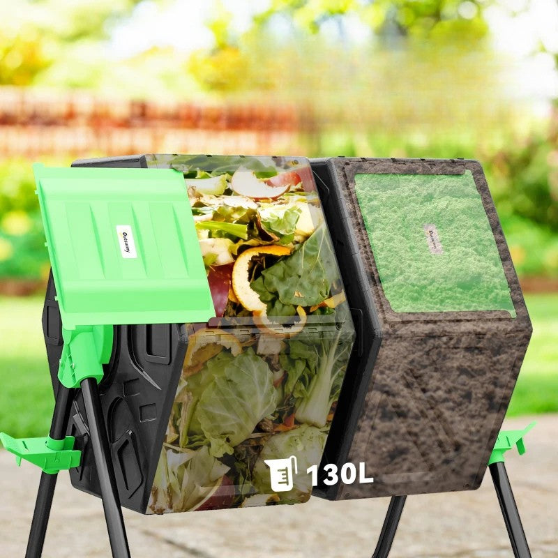 Nancy's Randazzo Composter - Composteerder - Compostbak - Groen / Zwar ...