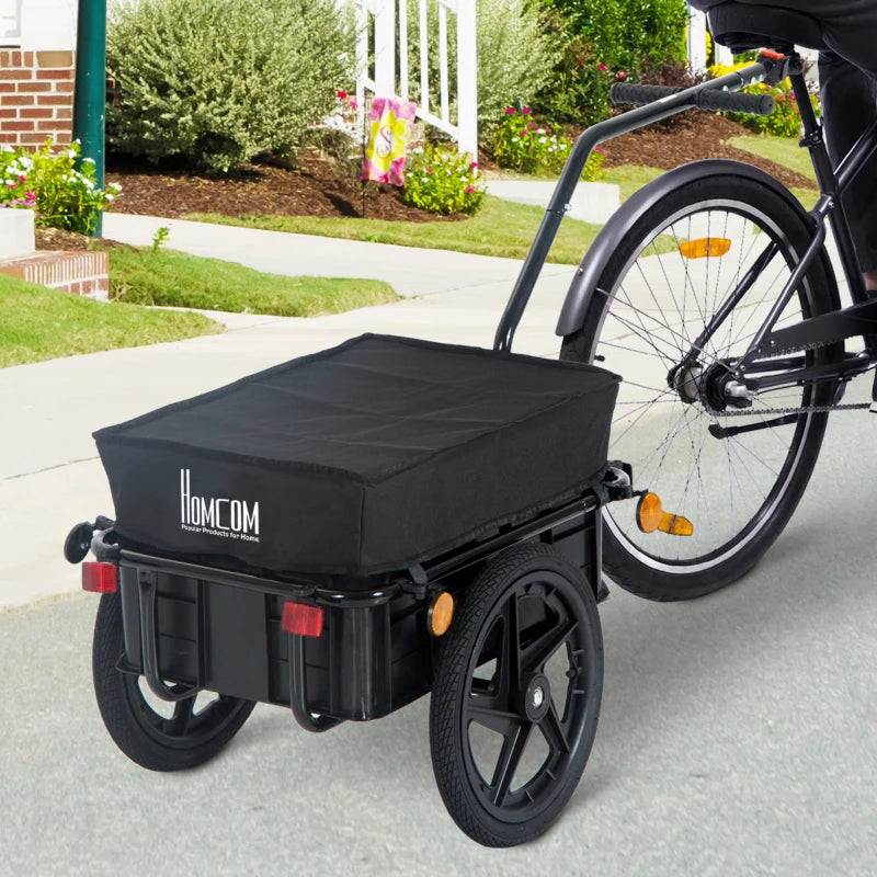 Nancy's Boncore Fietskar - Fietsaanhangwagen - Transportaanhangwagen - ± 145 x 60 x 80 cm
