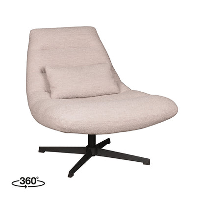 LABEL51 Fauteuil Nox - Naturel - Boucle