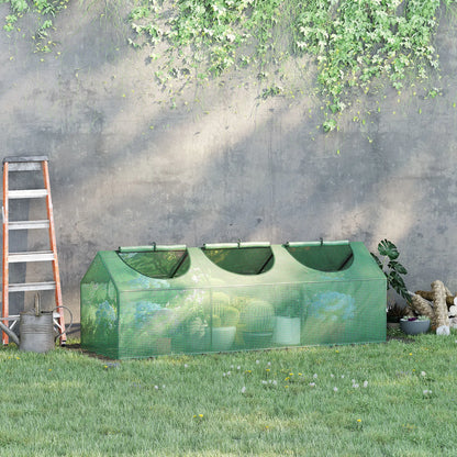 Nancy's Alfaiates Kweekkas - Tuinkas - Tomatenhuis - Plantenkas - Groen - 180 x 60 x 60 cm