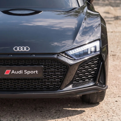 Nancy's Tonadico Elektrische Kinderauto - Audi R8 voor Kinderen - 3 Snelheidsstanden - Zwart