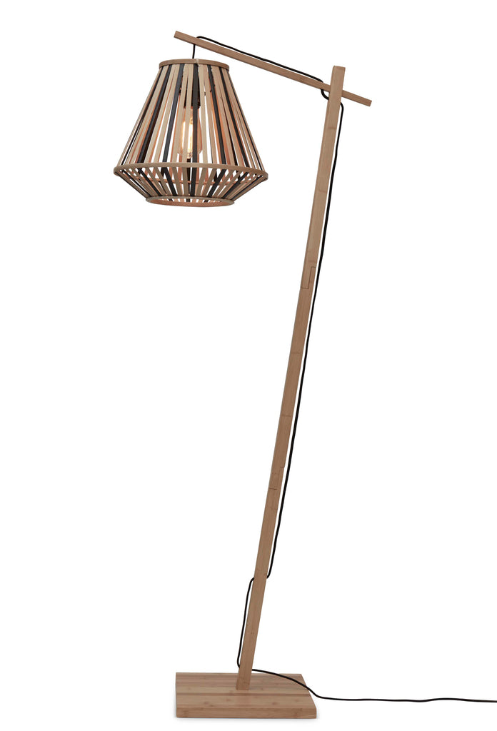 Nancy's Sanhoane Vloerlamp - Staande Lamp - Bruin / Naturel - Bamboe