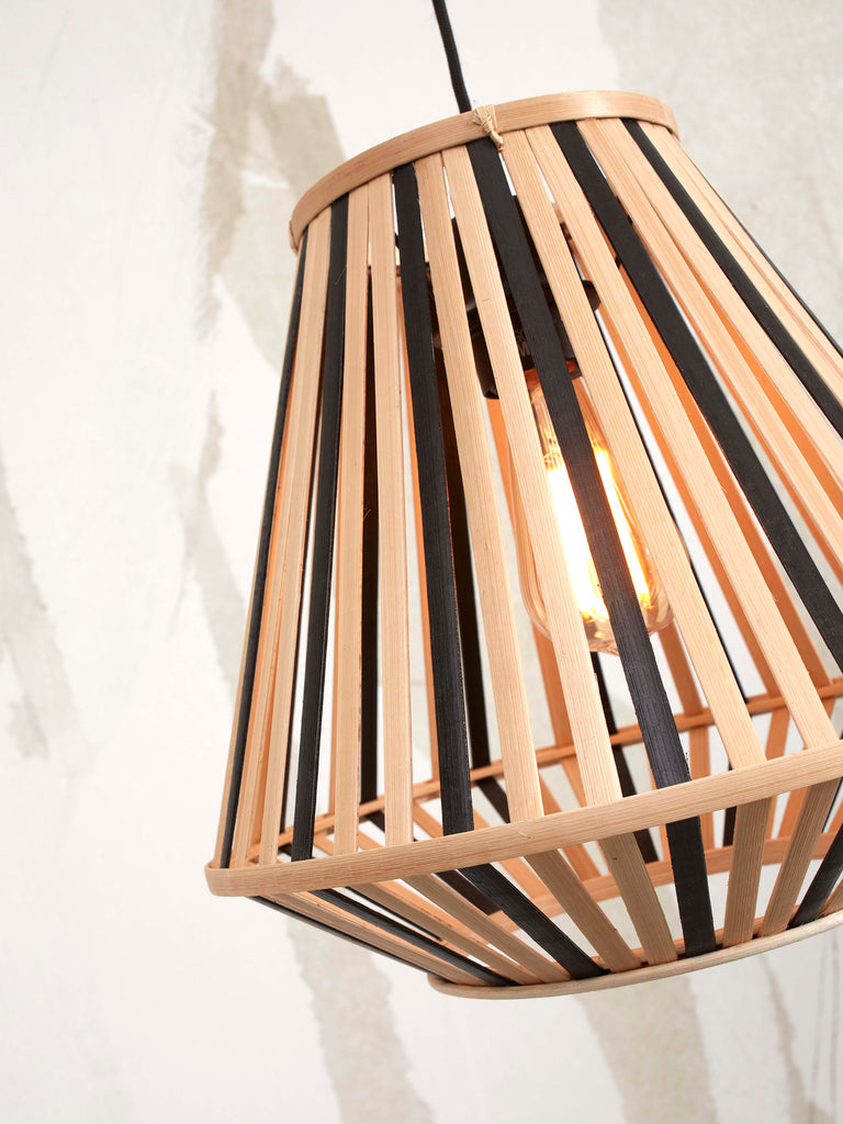 Nancy's Sanhoane Vloerlamp - Staande Lamp - Bruin / Naturel - Bamboe