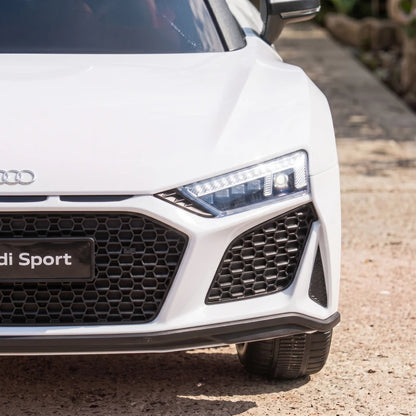 Nancy's Tonfano Elektrische auto voor kinderen - Kinderauto - Audi R8 voor kinderen - Wit