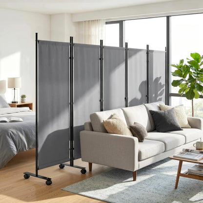 Nancy's Sfruz Terrasscherm - Privacyscherm - Windscherm - Donkergrijs - ± 250 x 40 x 170 cm