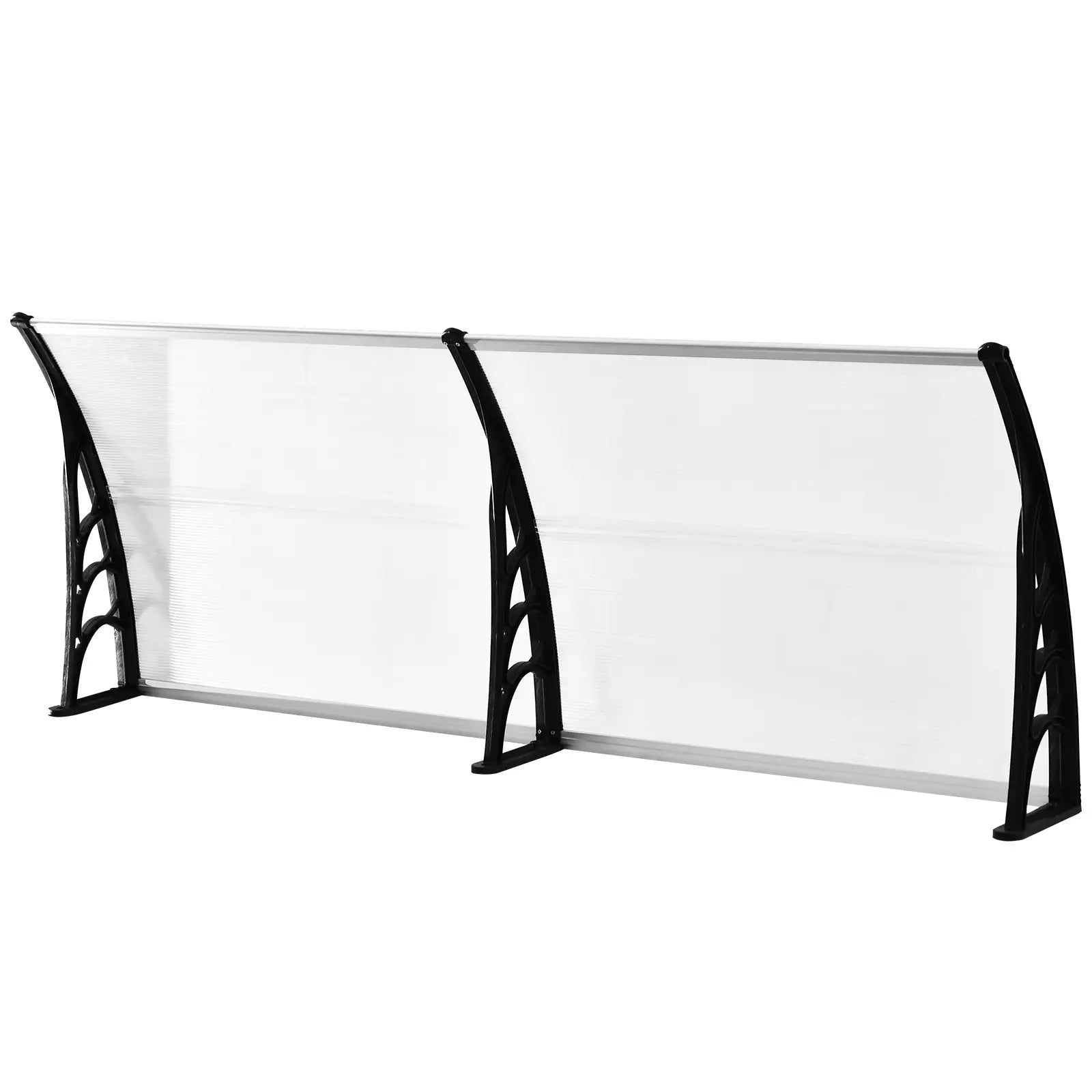 Nancy's Vitória Voordeurluifel - Voordeur Afdakje - Luifel - Transparant - ± 75 x 195 x 25 cm