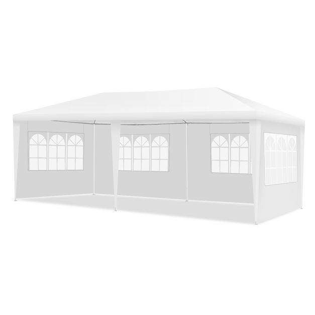 Nancy's Olaia Partytent - Paviljoen - Wit - 300 x 600 cm