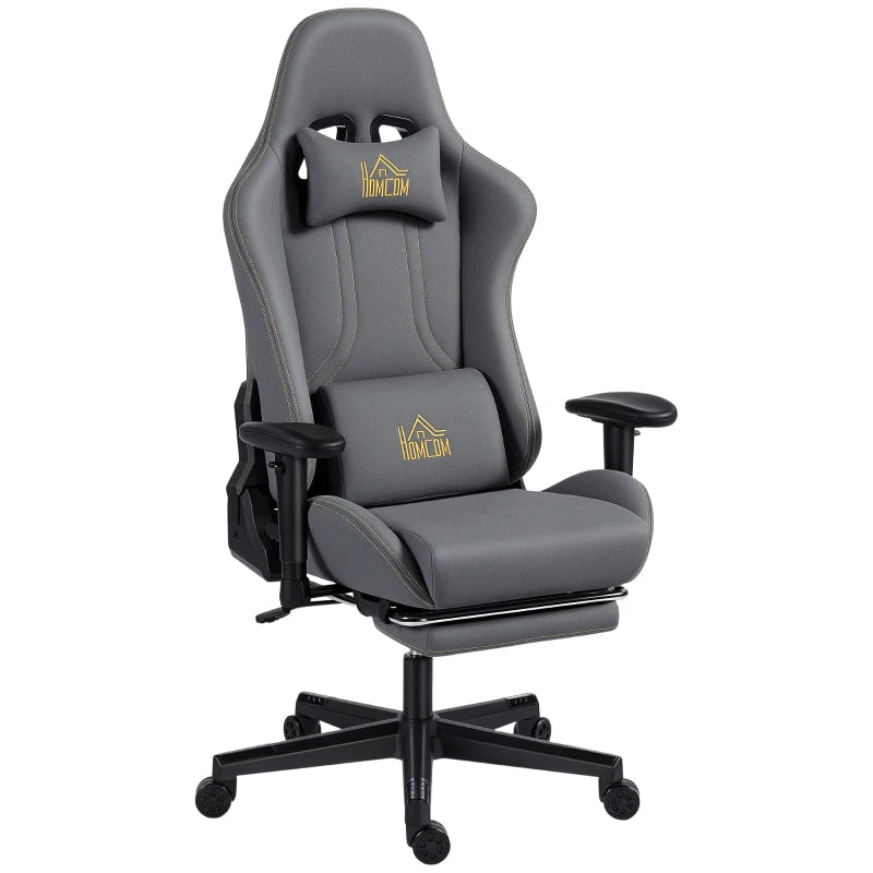 Nancy's Montefalcone Gamestoel - Gaming Stoel - Bureaustoel - Donkergrijs