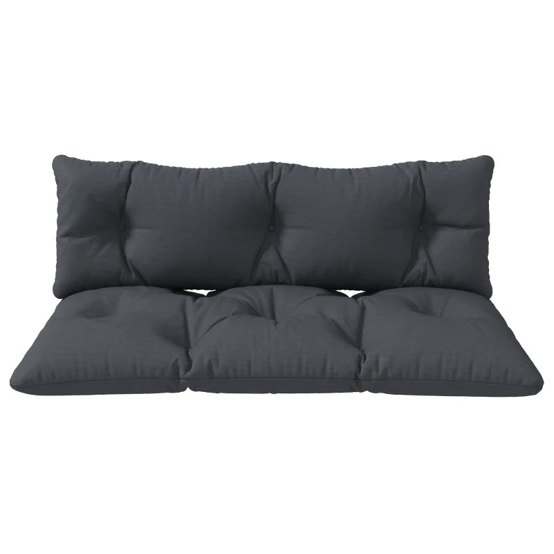 Nancy's Dornelas Garden Cushion - Lounge Cushion - Set of 2 - Seat Cushion - Back Cushion - 120 x 40/60 cm