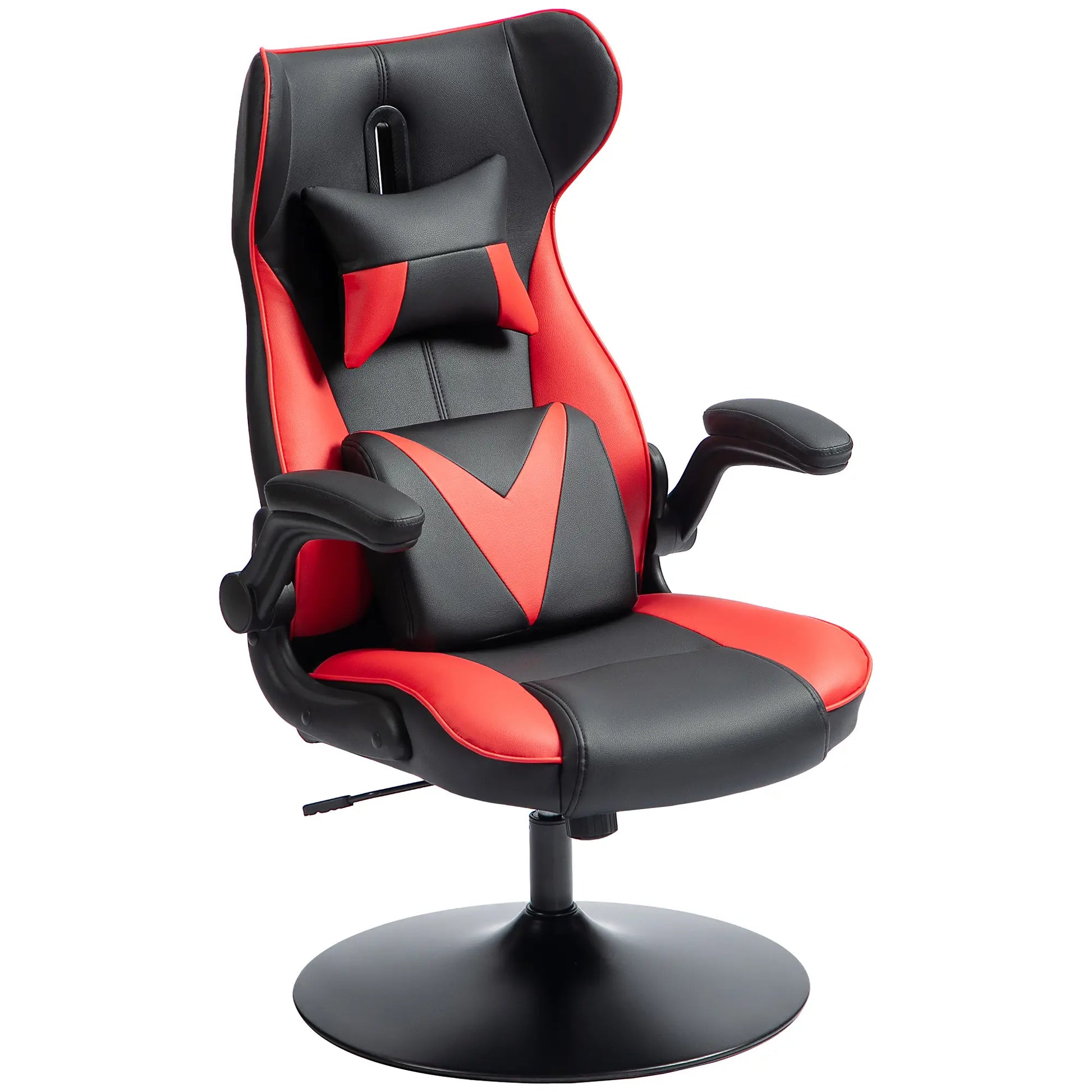 Nancy's Lagarinhos Gamestoel - Gaming stoel - Verstelbaar - Ergonomisch - Draaibaar - Zwart / Rood