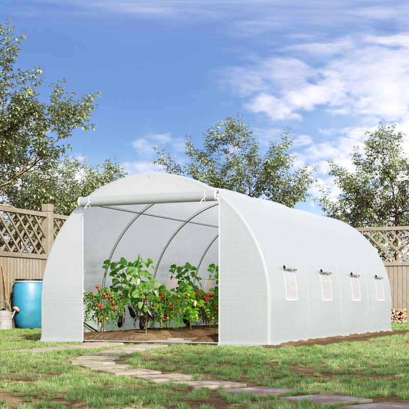 Nancy's Barcarrota Garden Greenhouse - Plant Greenhouse - Growing Greenhouse - ± 600 x 300 x 200 cm