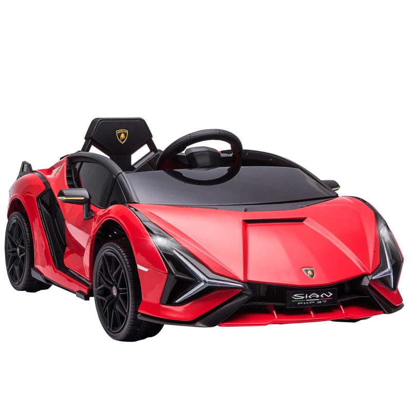 Nancy's Davy Electric Kids Car - Lamborghini for Kids - Electric Car - Music / Light - Red