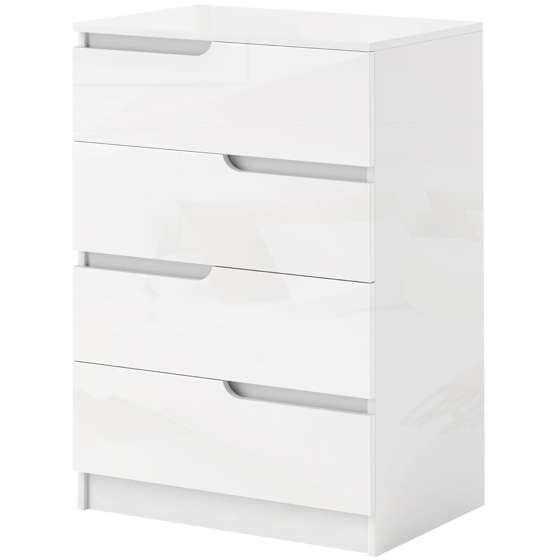 Nancy's Ficulle Commode - Dressoir - Opbergkast - Wit - 60 x 40 x 85 cm