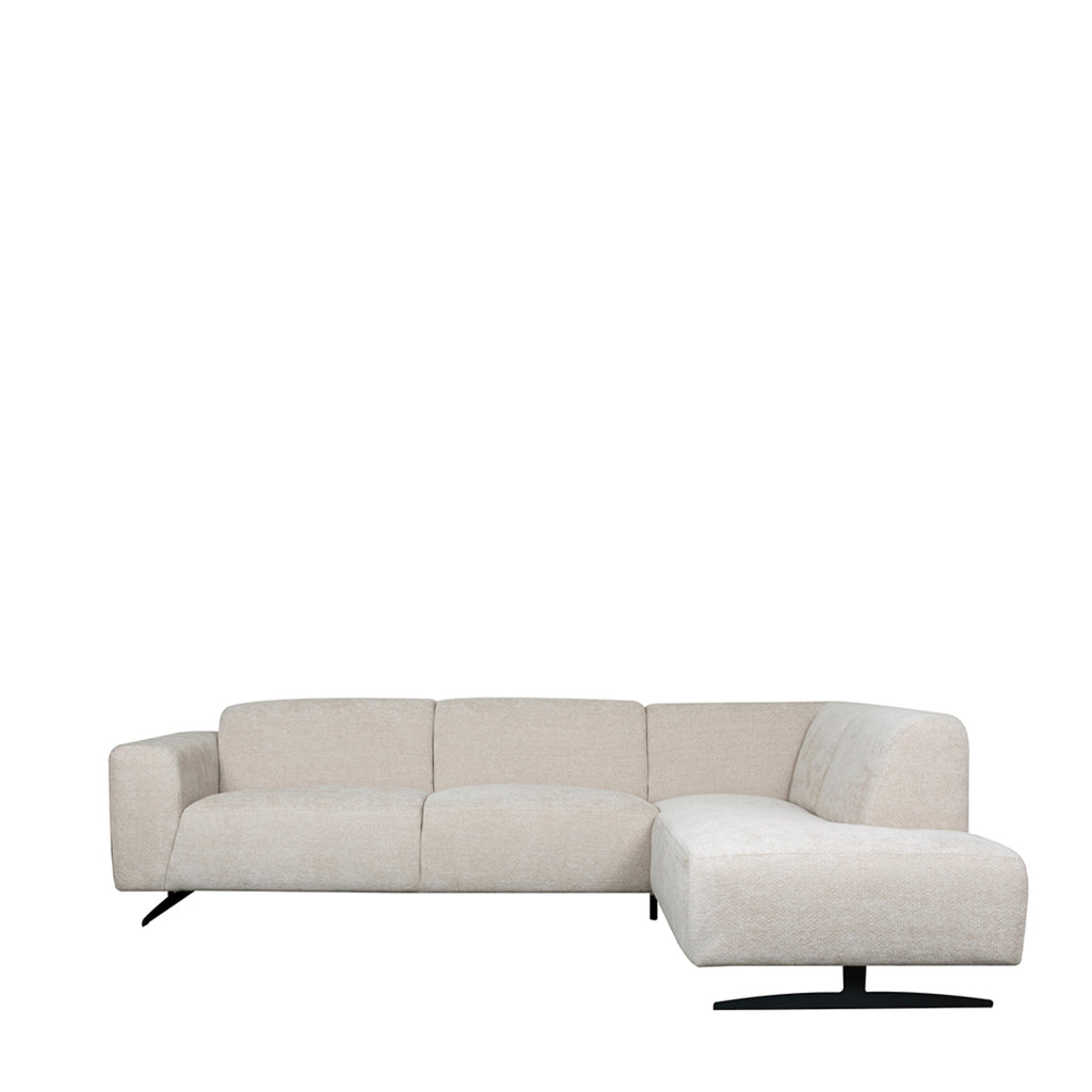 LABEL51 Hoekbank Rodano Rechts 278x210x75cm Naturel Elite