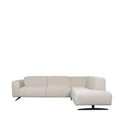 LABEL51 Hoekbank Rodano Rechts 278x210x75cm Naturel Elite