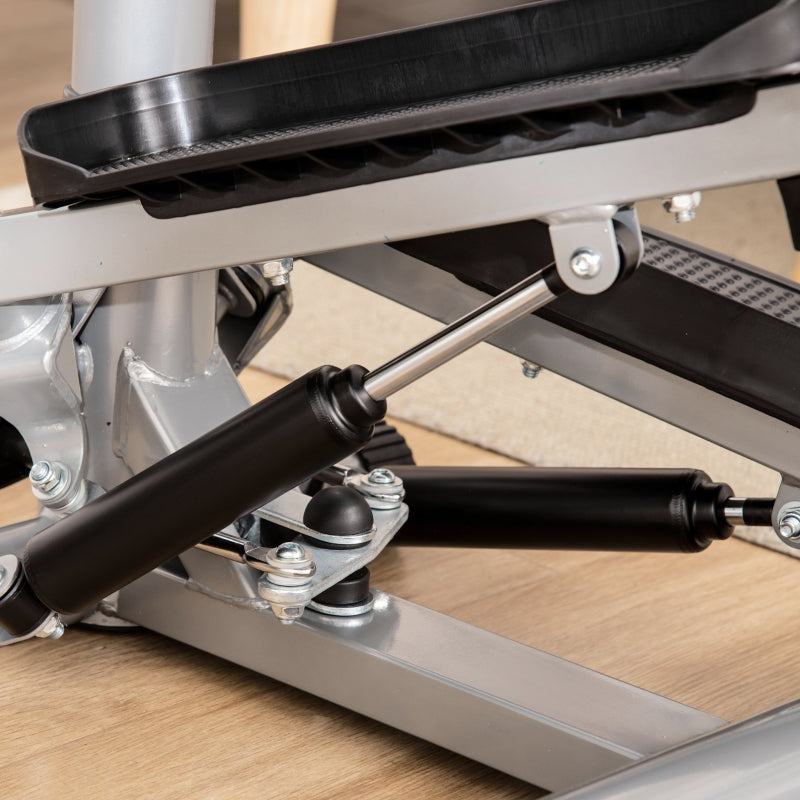 Nancy's Ollerton Stepper - Step apparaat - Fitness step - Met LCD scherm - Verstelbare duwstang