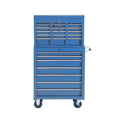 Nancy's Nanno Werkplaatswagen - Gereedschapskar - Gereedschapskist - Gereedschapswagen - Blauw - Staal - ± 60 x 35 x 115 cm