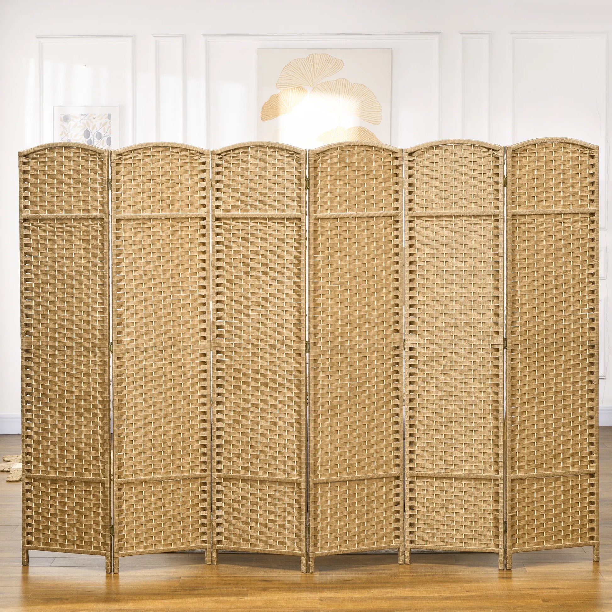 Nancy's Agrela Kamerscherm - Privacyscherm - Roomdivider - Dennenhout - 240 x 170 cm