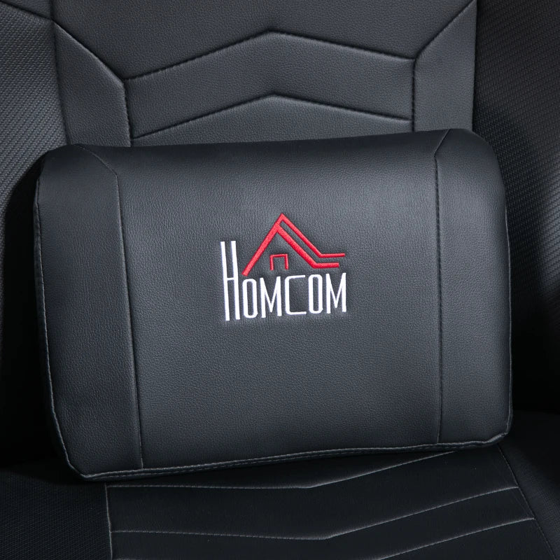 Nancy's Ortueri Gamestoel - Gaming Stoel - Met massagefunctie - Bureaustoel - Zwart