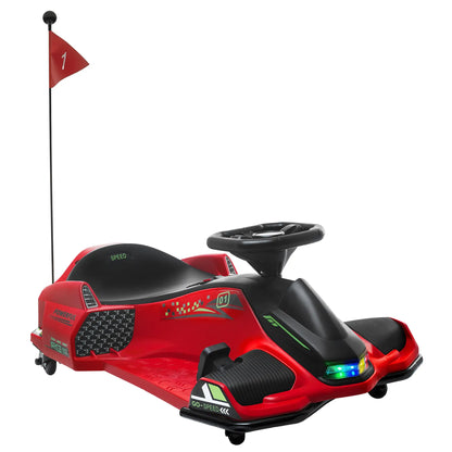 Nancy's Laigueglia Kinderkart - Kart voor kinderen - Elektrisch - 3 tot 8 km/u - Rood