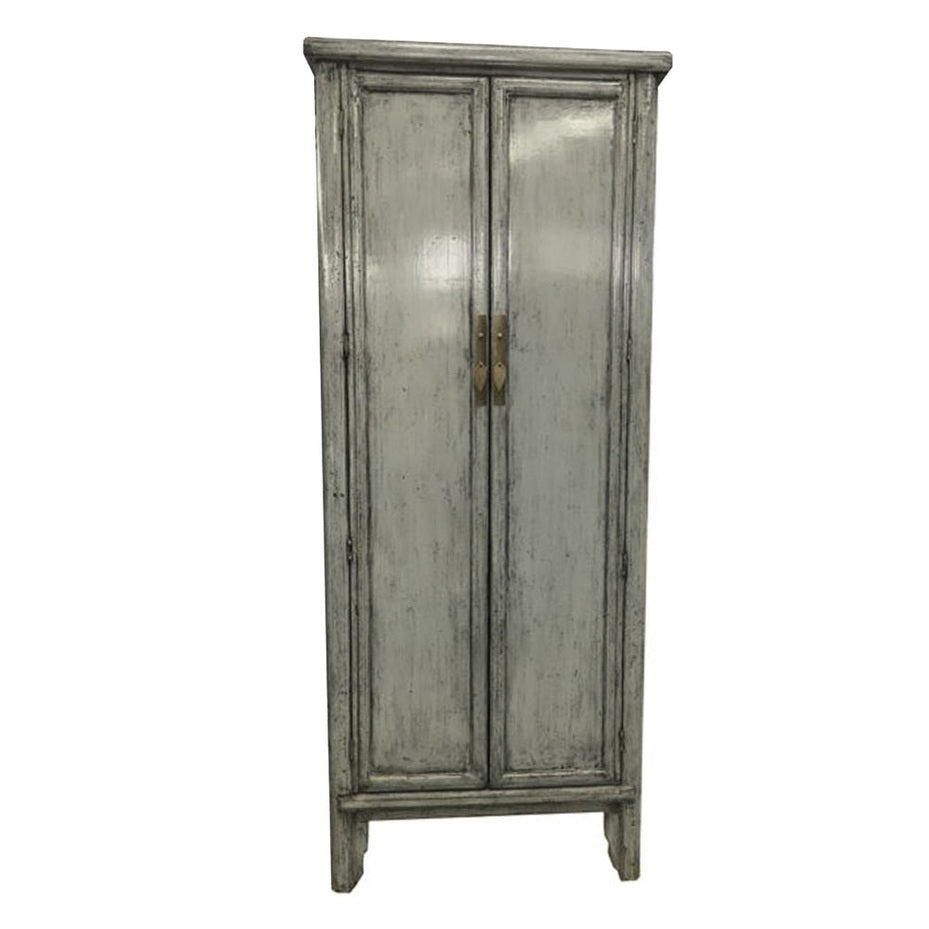 Livingfurn Wandkast Icons Marie Elise - Elmhout - Grijs