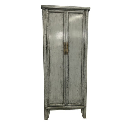 Livingfurn Wandkast Icons Marie Elise - Elmhout - Grijs