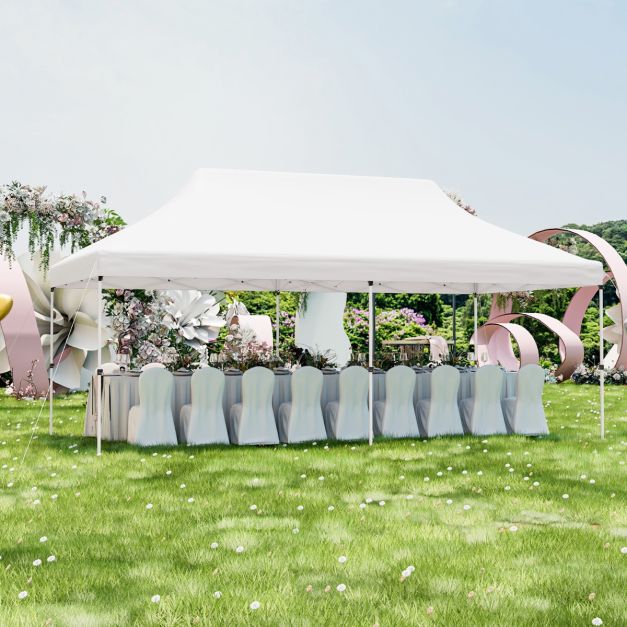 Nancy's Assentis Partytent - Paviljoen - Wit - 300 x 600 cm