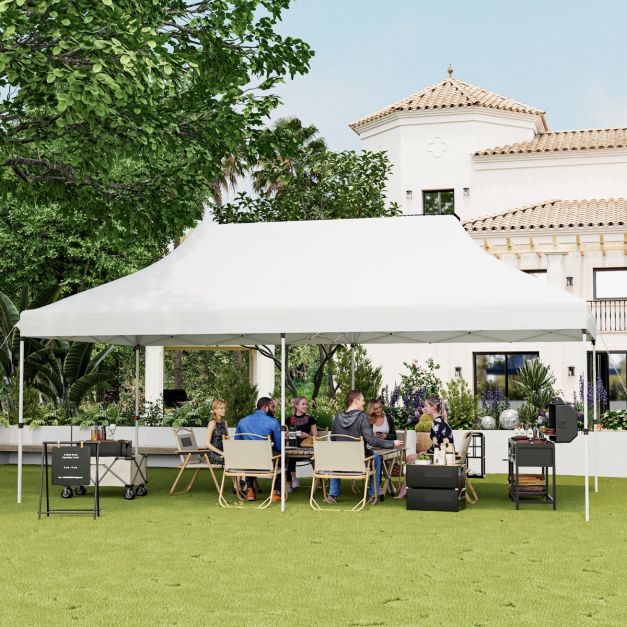 Nancy's Assentis Partytent - Paviljoen - Wit - 300 x 600 cm