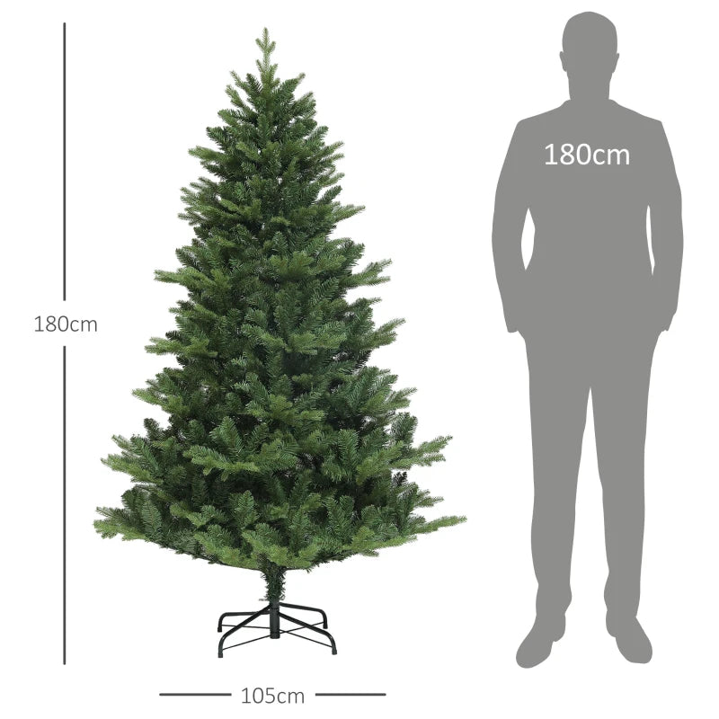 Nancy's Ervededo Kerstboom - Kunstkerstboom - Kunstboom - Groen - Ø 105 x 180 cm