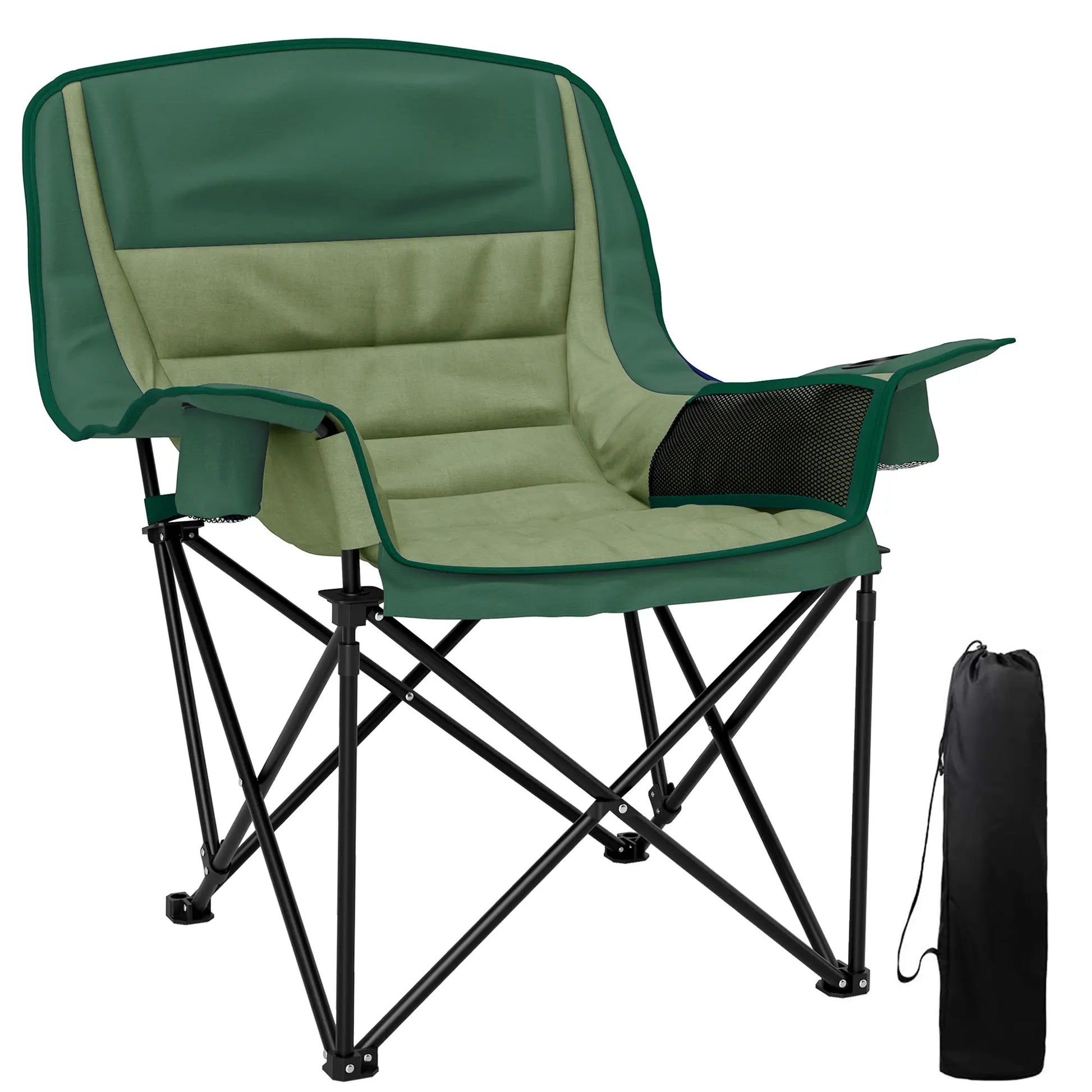 Nancy's Druento Campingstoel - Vouwstoel - Visstoel - Groen