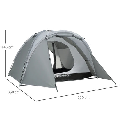 Nancy's Carapito Camping tent - Camping tent - 2 to 3 people - Gray - 350 x 220 x 145 cm