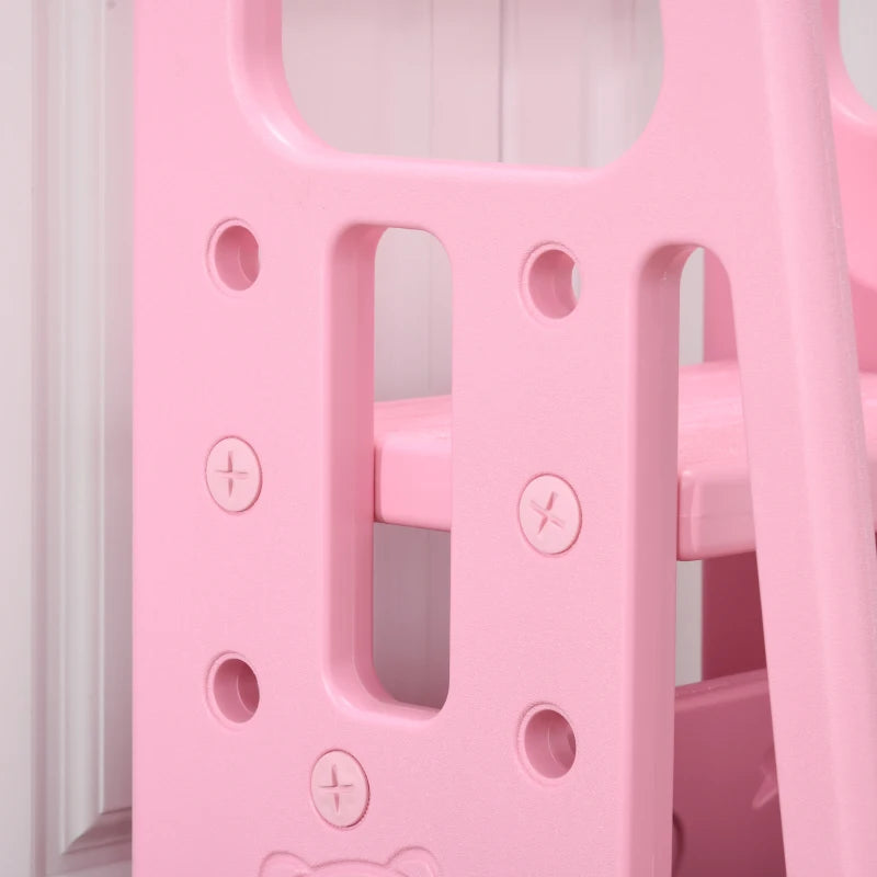 Nancy's Mara Leertoren voor Kinderen - Kindertrap - In Hoogte Verstelbaar - Antislip - Roze