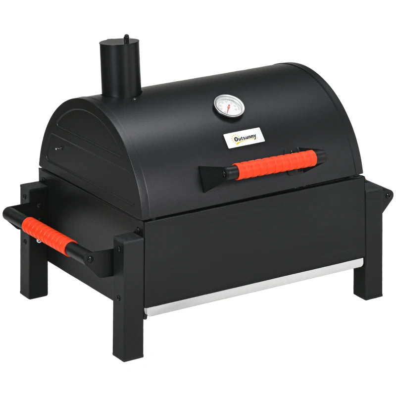 Nancy's Perinho Barbecue - BBQ - Grill - Houtskoolbarbecue - Zwart / Rood
