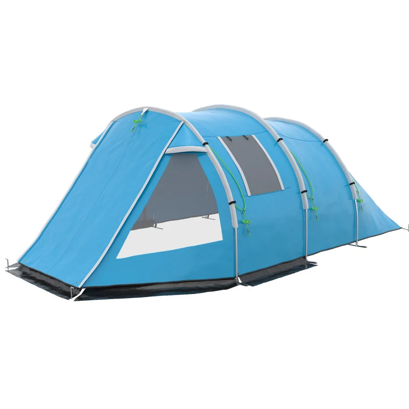 Nancy's Fermentelos Camping Tent - Camping Tent - 3 to 4 people - Blue - ± 475 x 265 x 170 cm