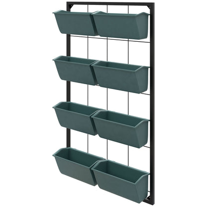 Nancy's Huesca Plant Rack - Flower Stairs - Plant Stairs - Black - Steel - ± 50 x 15 x 90 cm