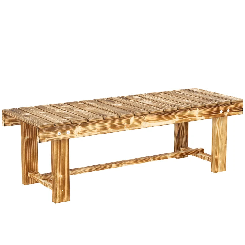 Nancy's Rezzoaglio Tuinbank - Parkbank - Balkonbank - Houten Tuinbankje - Dennenhout - ± 110 x 40 x 35 cm