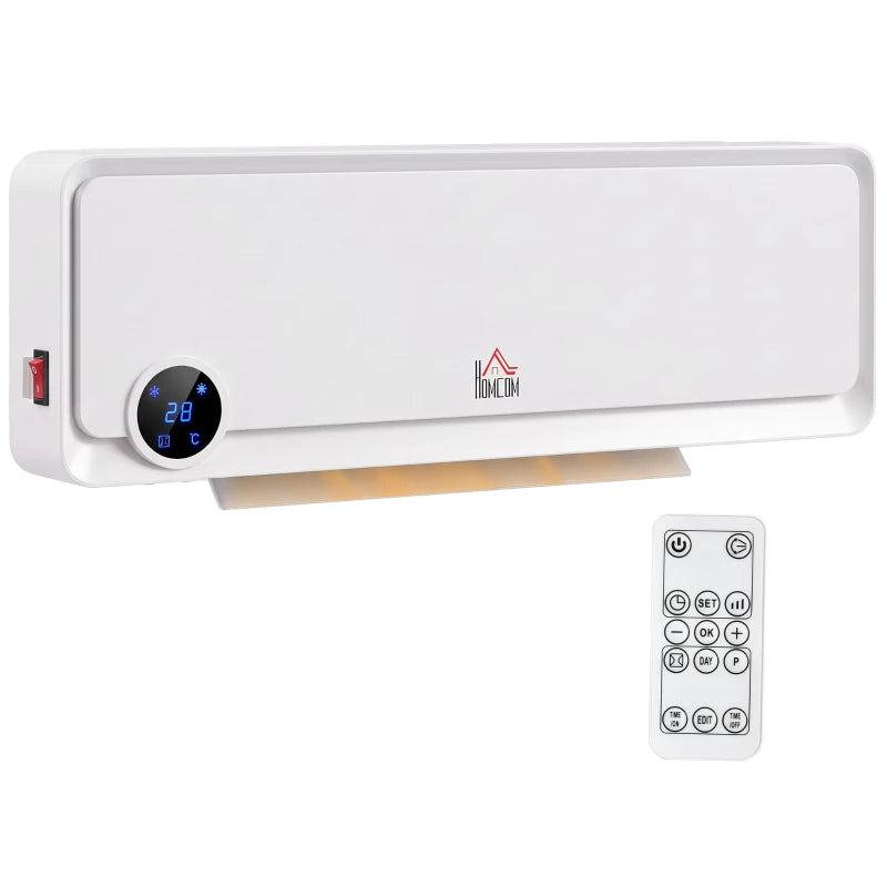 Nancy's Vallecrosia Kachel - Wandverwarming - Verwarmingsventilator - Keramische ruimteverwarming - Wit