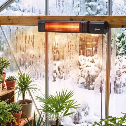 Nancy's Treglio Terrasverwarming - Terras Verwarmer - Infraroodverwarmer - 9 Verwarmingsstanden - Timer - Zwart