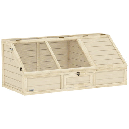 Nancy's Nibbiano Schilpaddenhuis - Schilpaddenverblijf - Schildpadhuis - Dennenhout - 120L x 55B x 20/50H cm