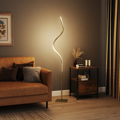 Nancy's Galveias Vloerlamp - Staande Lamp - Verlichting - Goud