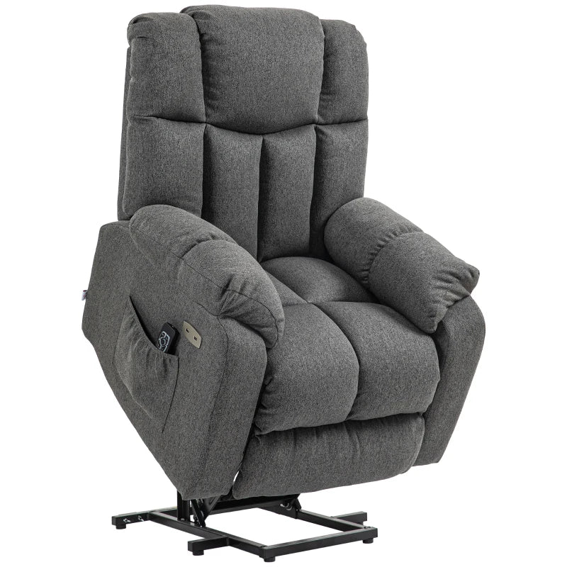 Nancy's Palhaca Relaxfauteuil - Relaxstoel - Ligstoel - Donkergrijs - Linnen