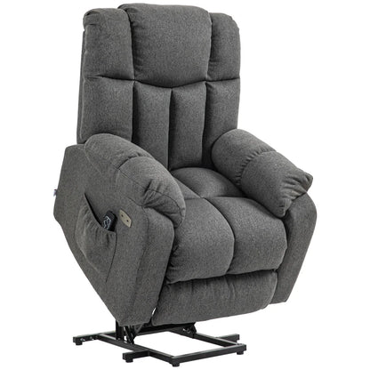 Nancy's Palhaca Relaxfauteuil - Relaxstoel - Ligstoel - Donkergrijs - Linnen